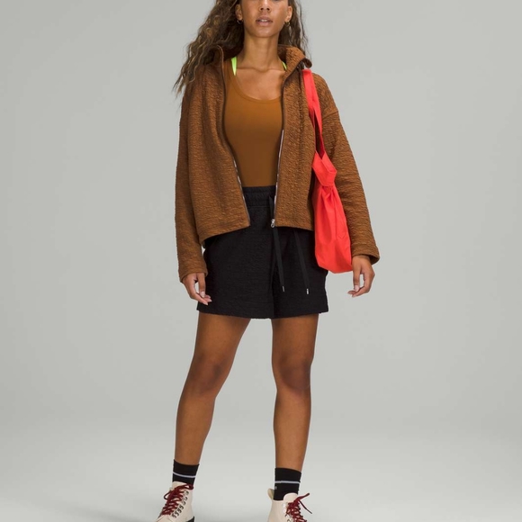 Lululemon Rippled Full Zip Jacket Size 10 - Picture 5 of 8